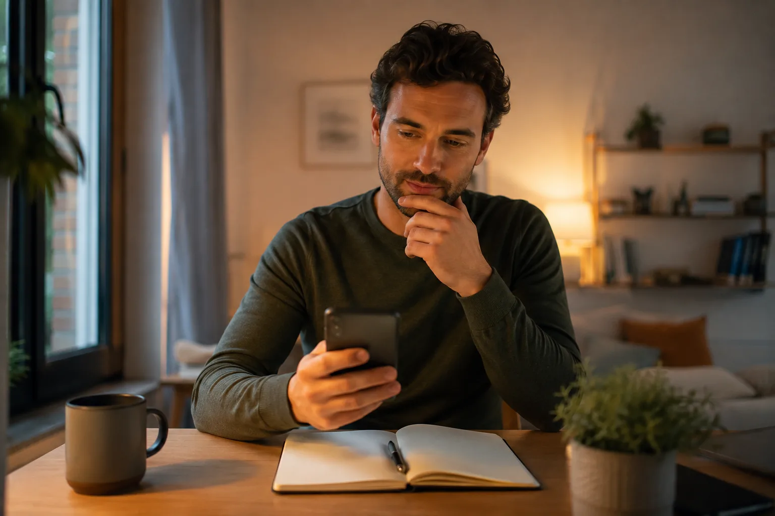 A man considers telling his former partner how he still feels
