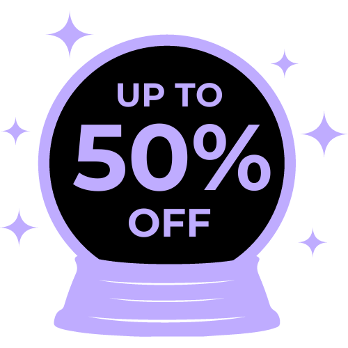 50% off